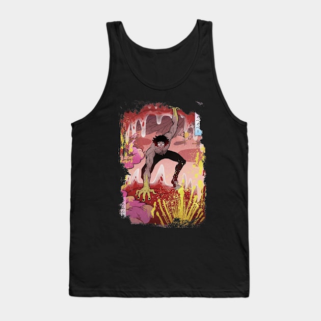 Devilman Crybaby Debiruman Anime Tank Top by CarolIrvine